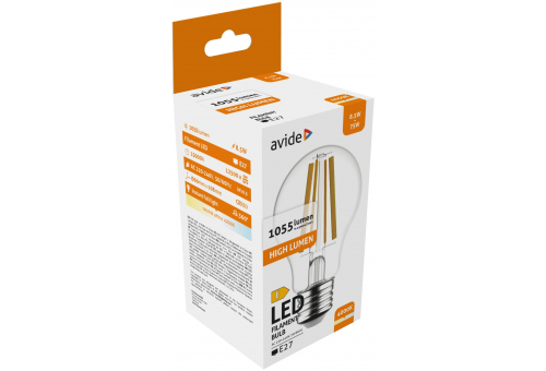 LED Filament Globe 8.5W E27 NW High Lumen