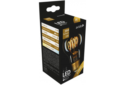 Bec LED Soft Filament Globe 5W E27 EW Avide