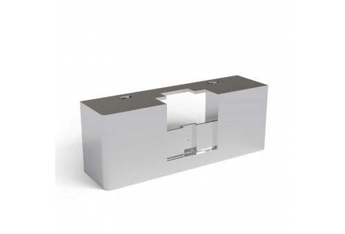 Avide LED Mirror Lamp Mounting Box, Chrome