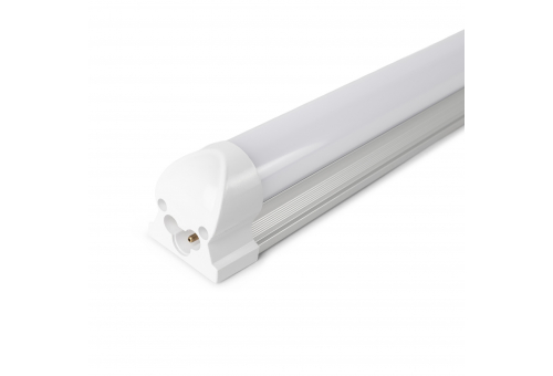 LED T8 Linkeable Integrated 600mm 10W CW 6400K Alu+PC, Milky cover