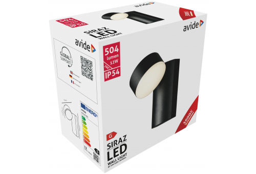 Aussen-Wandleuchte Siraz LED 12W WW IP54