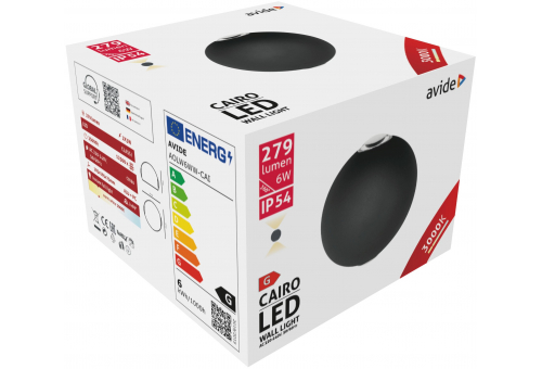 Aussen-Wandleuchte Cairo 2 Wege LED 6W WW IP54