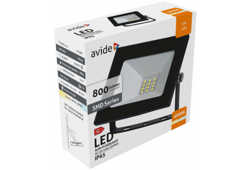 Reflector Slim LED SMD 10W NW Avide Value