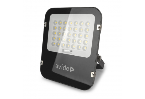 Avide LED Solar Flood Light 100W CW 6400K separable solar panel, with remote controller