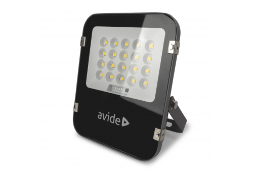 Avide LED Solar Flood Light 50W CW 6400K separable solar panel, with remote controller