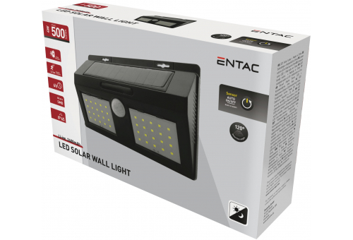 Napelemes plast lampa 4W SMD